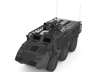 Military APC 3D model