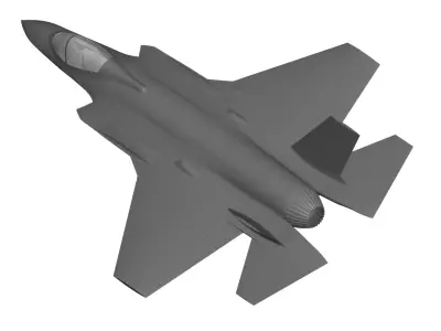 Lockheed Martin F-35 Lightning II 3D model purchase