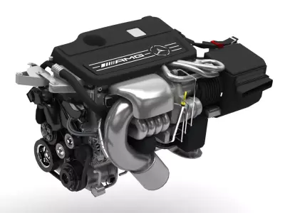 Car Engine 3D model by Carmodels3D