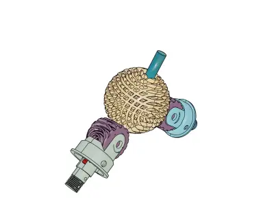 Abenics Active Ball Joint 3D model