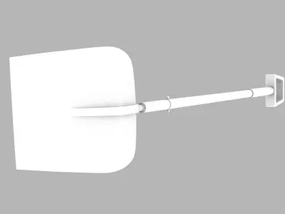 shovel 3d model 3D model