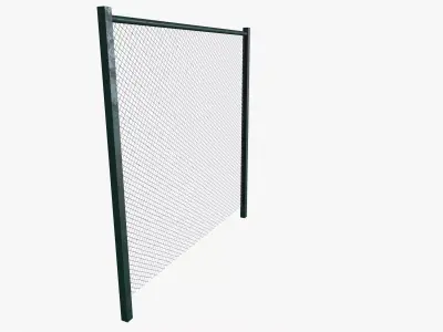 Roadside Fence 3D model