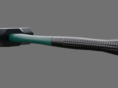 Sledgehammer 1A Low-poly 3D model