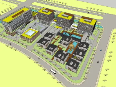 Sketchup Complex N1 3D model