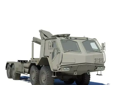 Sisu 8x8 3D model
