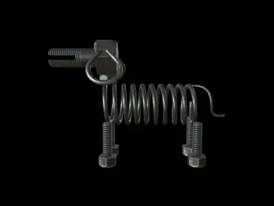 DOGR-001 Dog Parts 3D model