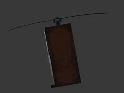 speaker helicopter 3D model