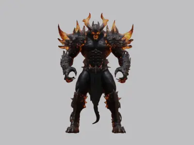 Chaos Demon 3D Model Pack 3D model