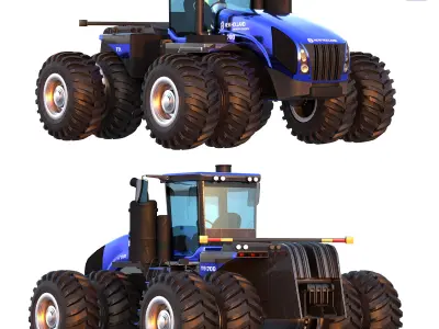 newholland t9 700 smarttrax 3D model