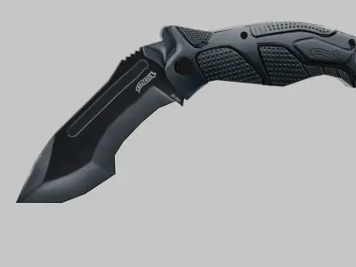 hunting knife 3D model shop