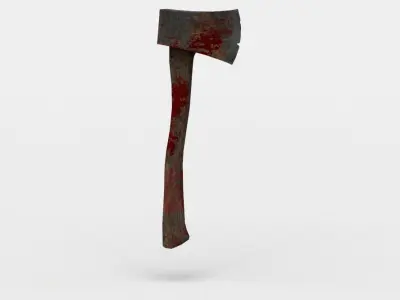 Axe tooth brush Low-poly 3D model purchase