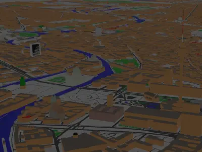 Berlin Germany Free 3D model