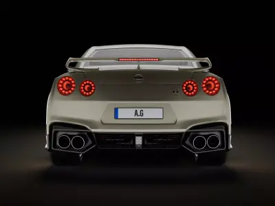 Nissan GT-R 2024 3D model buy