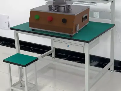 The rotating work platform 3D model