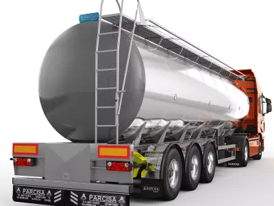 Iveco Stralis HI-WAY Tanker 3D model