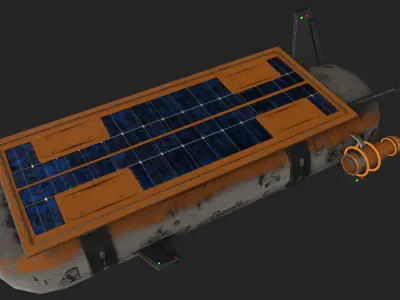 Air Ships - Blimps 3 Styles Included Low-poly 3D model