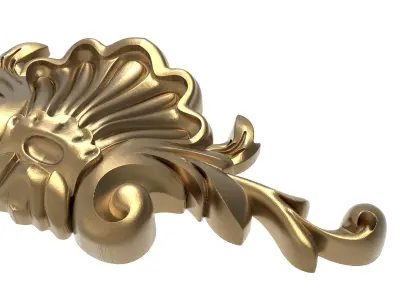 decorative pattern ready for 3D printing 3D model 82