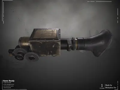 Military Scope WW2 VOL03 Game Ready 3D model