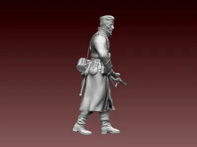 German soldier 3D print model 5