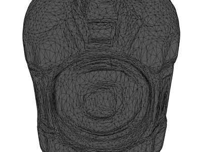 Futuristic SciFi Energy Core Module 3D model