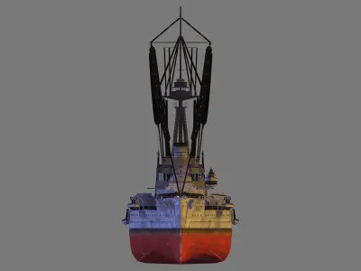 HMS Colossus 3D model