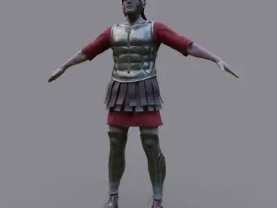 MACEDONIAN SOLDIER Free 3D model