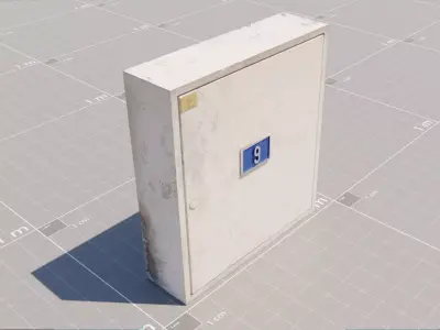 E10s Electrical Box 10 Free 3D model