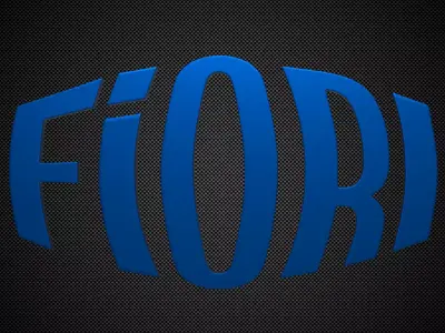 fiori logo 3D model