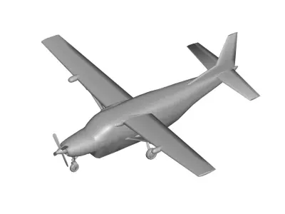 Cessna 208 3D model purchase