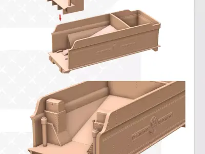 Hogwarts Express Full Kit 3D model