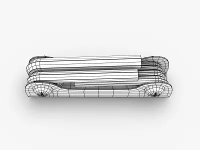 Allen Wrench Tool 3D model