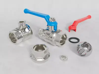 valve 3D model purchase