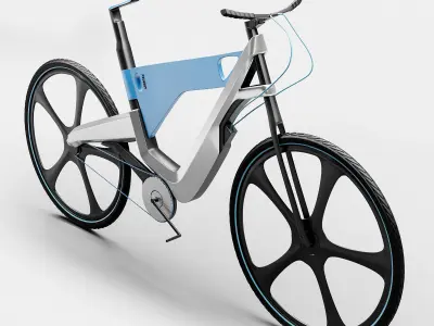 peugeot bike 3D model