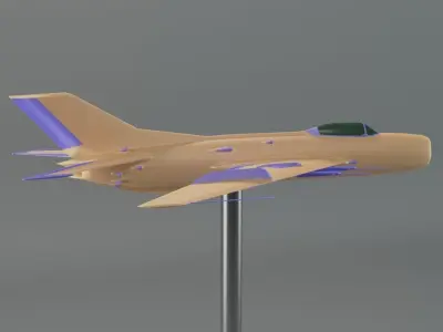 MIG 19 3D print model