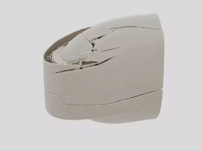 Industrial Factory Ventilation Duct Elbow for 3D print 3D model purchase