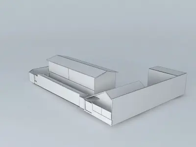 Sanctuary of our lecture halls s aparecida Free 3D model
