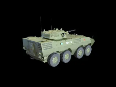 ZBL 09 8X8 infantry vehicle 3D model