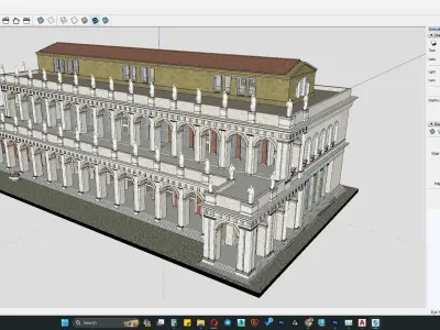 temple model 3D model