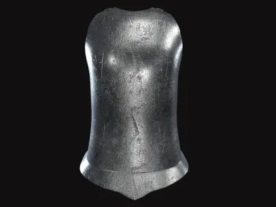 Medieval Armor V01 Low-poly 3D model