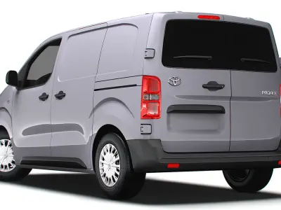 Toyota ProACE Van L1 2024 3D model