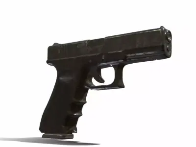 GLOK 17 GEN3 STANDARD Low-poly 3D model