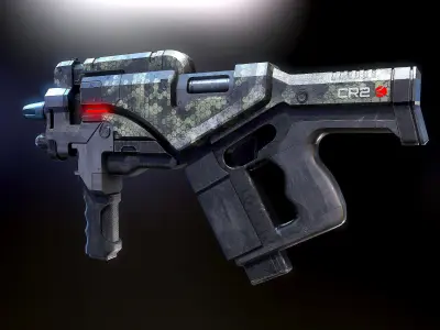 M12 Locust Mass Effect 3D model