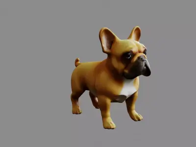 Cute Dog 3D model