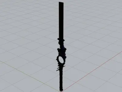 Void Sword 3D model