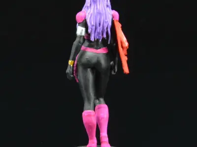 Female-type Klber of the Xzect Army 3D print model