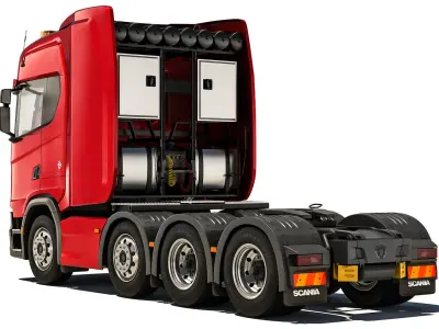 Truck R730 8X4 2020 3D model