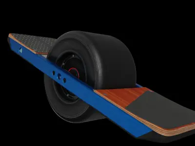 One Wheel XR Low-poly 3D model