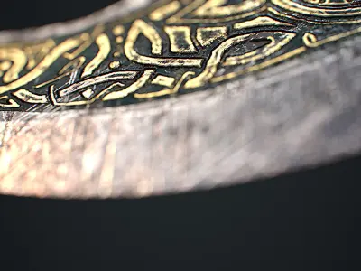 Viking Axe Low-poly 3D model order