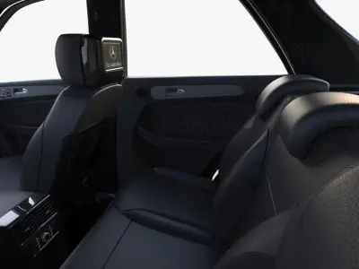 Interior Mercedes gle 250 (LOW detail) 3D model