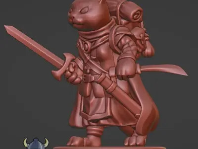 Cat Ranger 3D print model